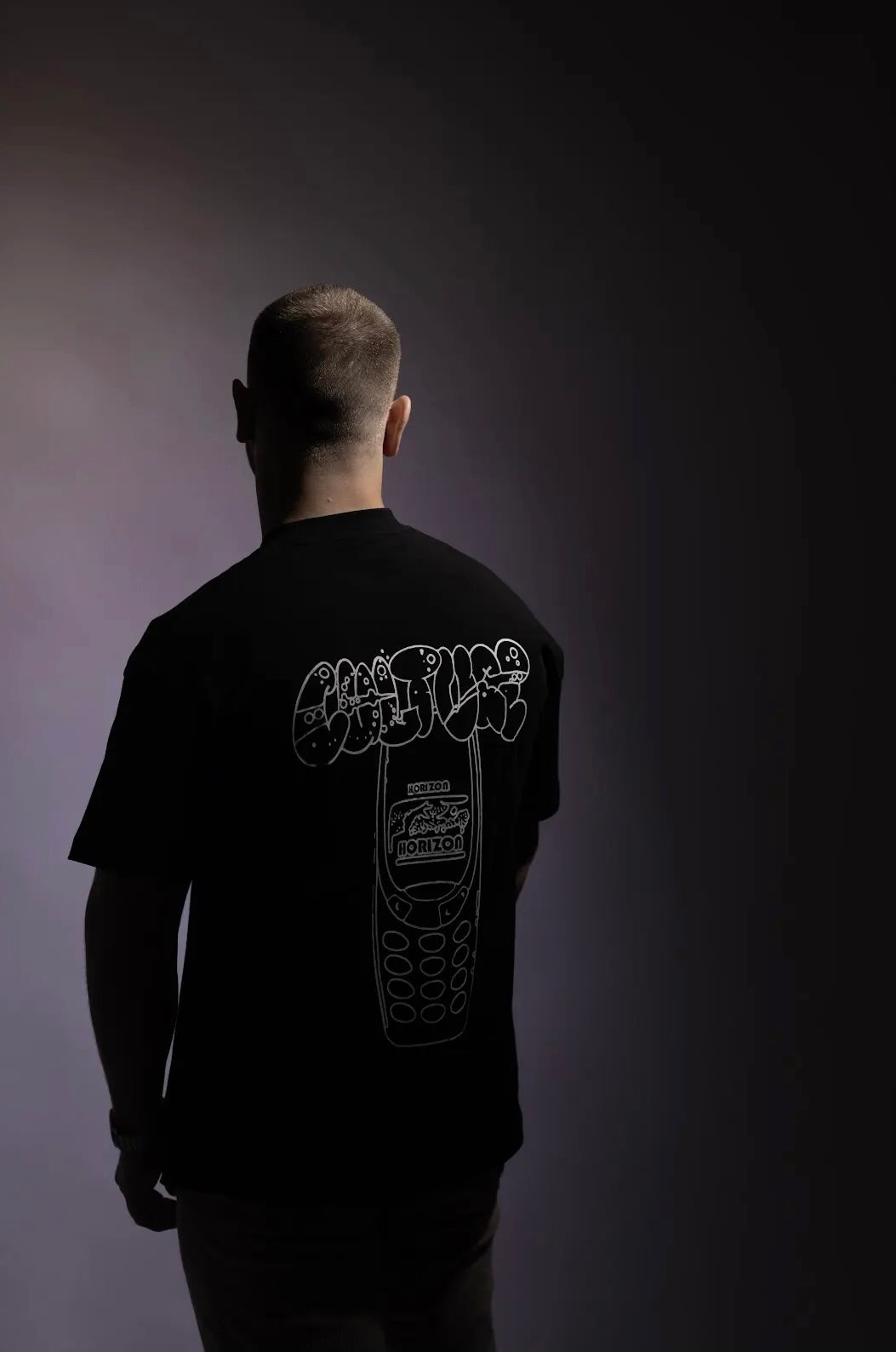 Culture Phone black tee