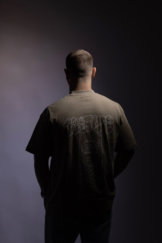 Culture Phone beige tee