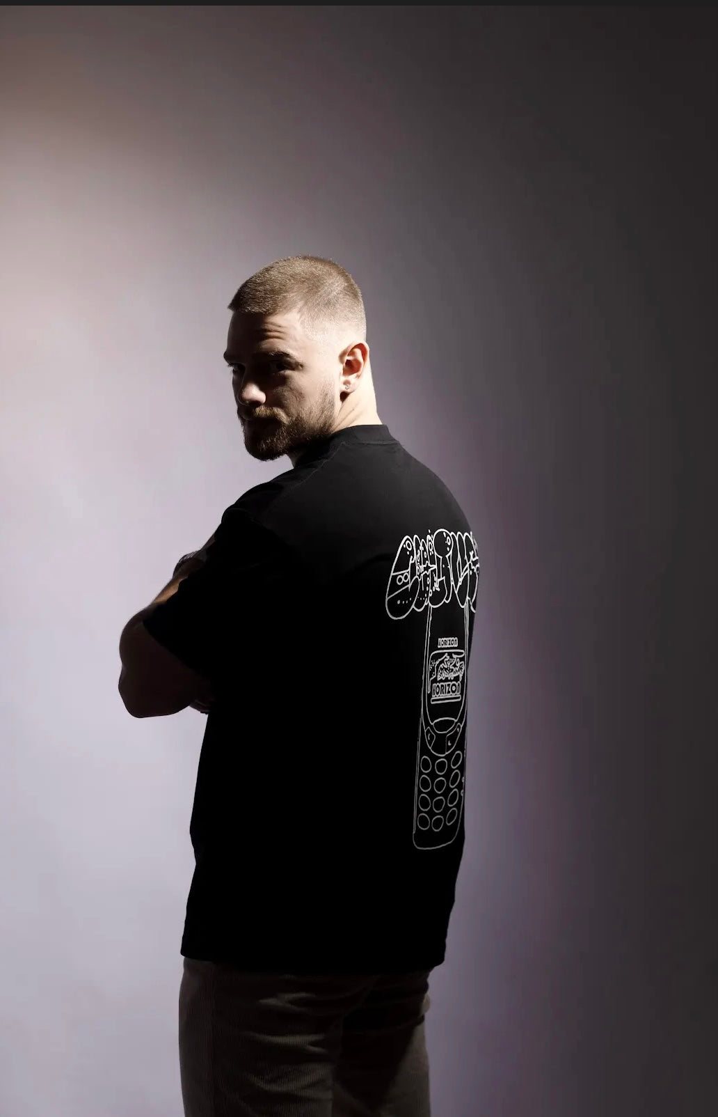 Culture Phone black tee